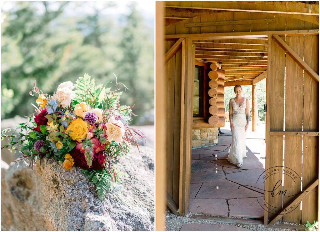 Blue Sky Mountain Ranch Wedding hillary moore photography