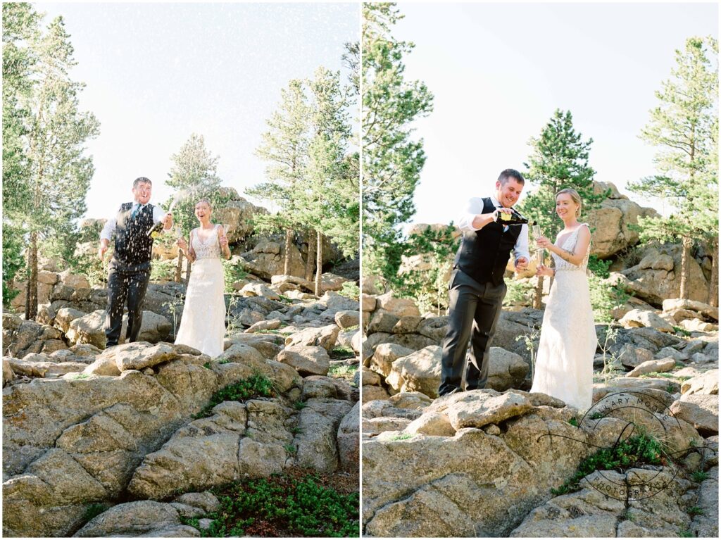 Blue Sky Mountain Ranch Wedding hillary moore photography