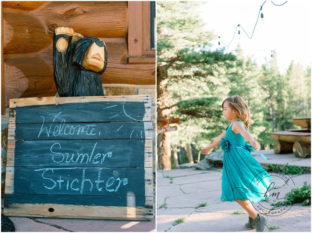 Blue Sky Mountain Ranch Wedding hillary moore photography