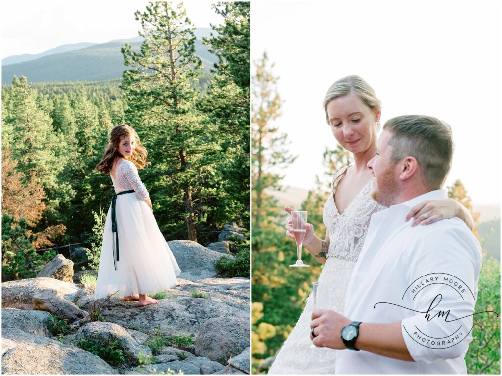 Blue Sky Mountain Ranch Wedding hillary moore photography