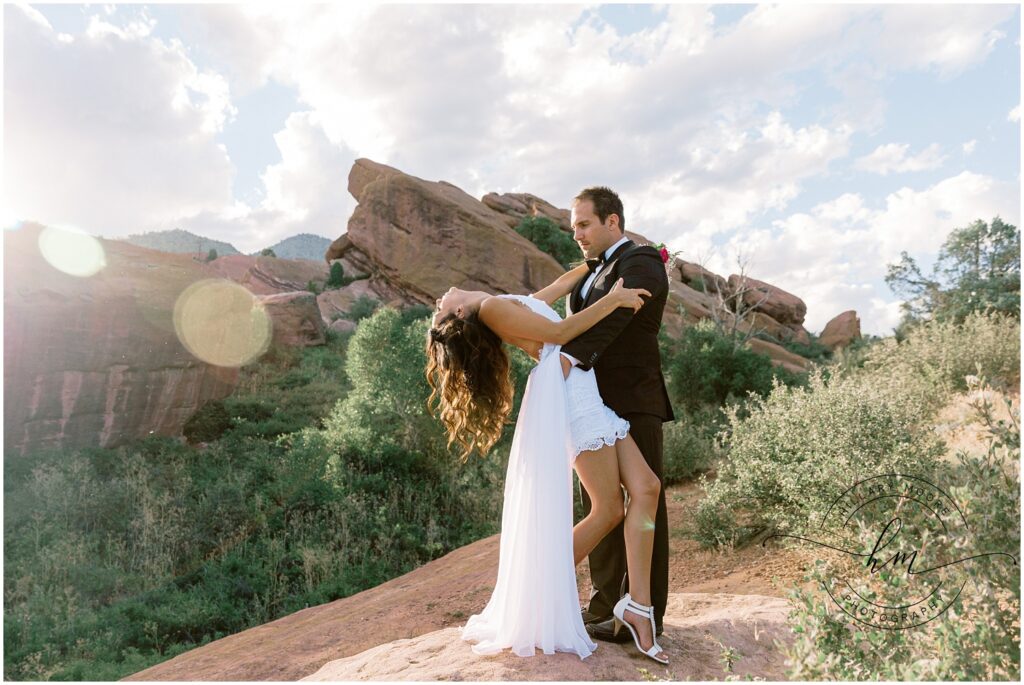 Red Rocks Elopement hillary moore photography