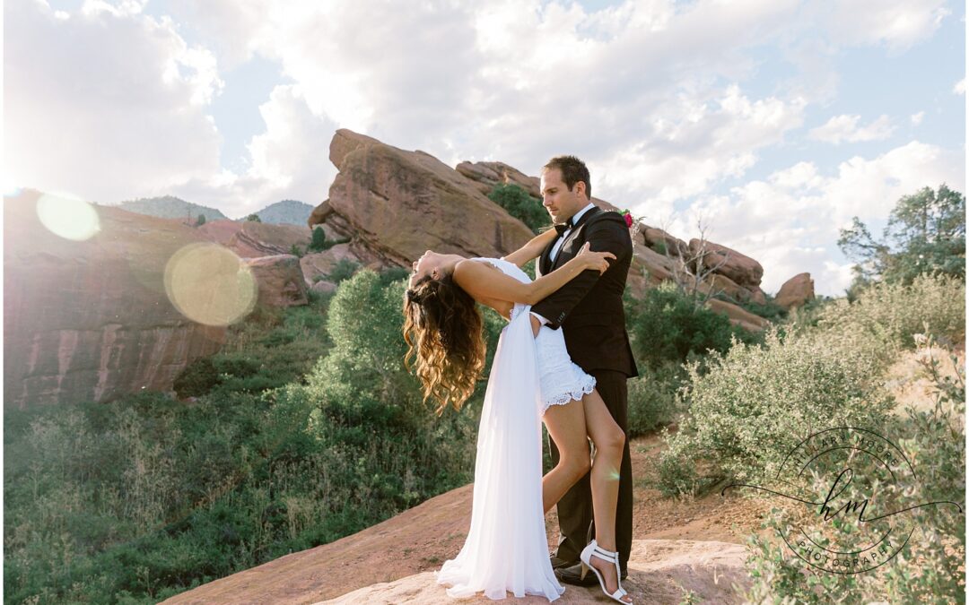 Catherine & Houston’s Red Rocks Elopement