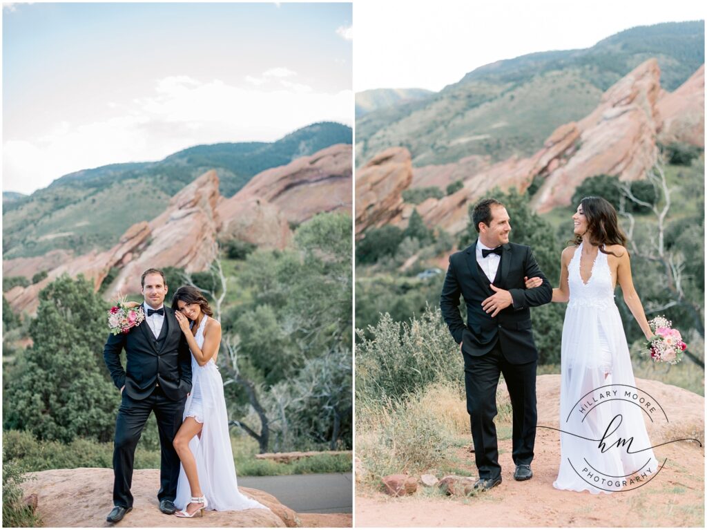 Red Rocks Elopement hillary moore photography