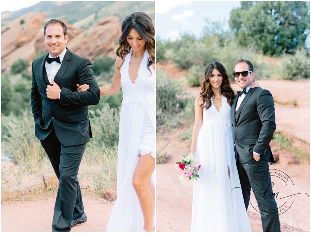 Red Rocks Elopement hillary moore photography