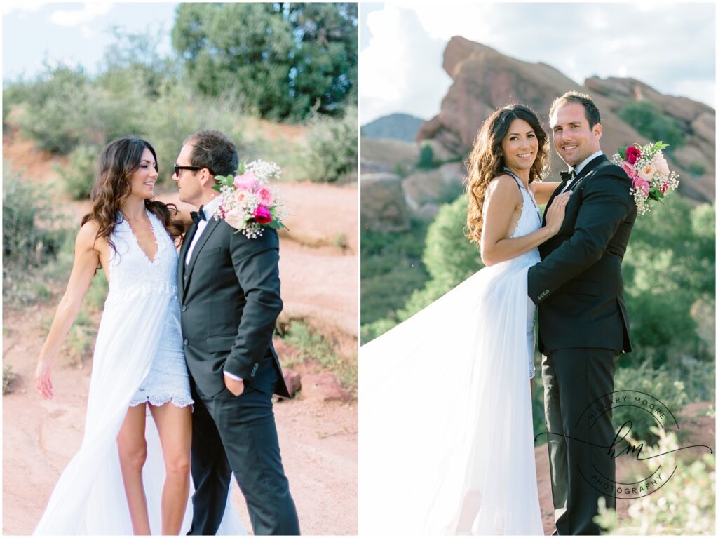 Red Rocks Elopement hillary moore photography