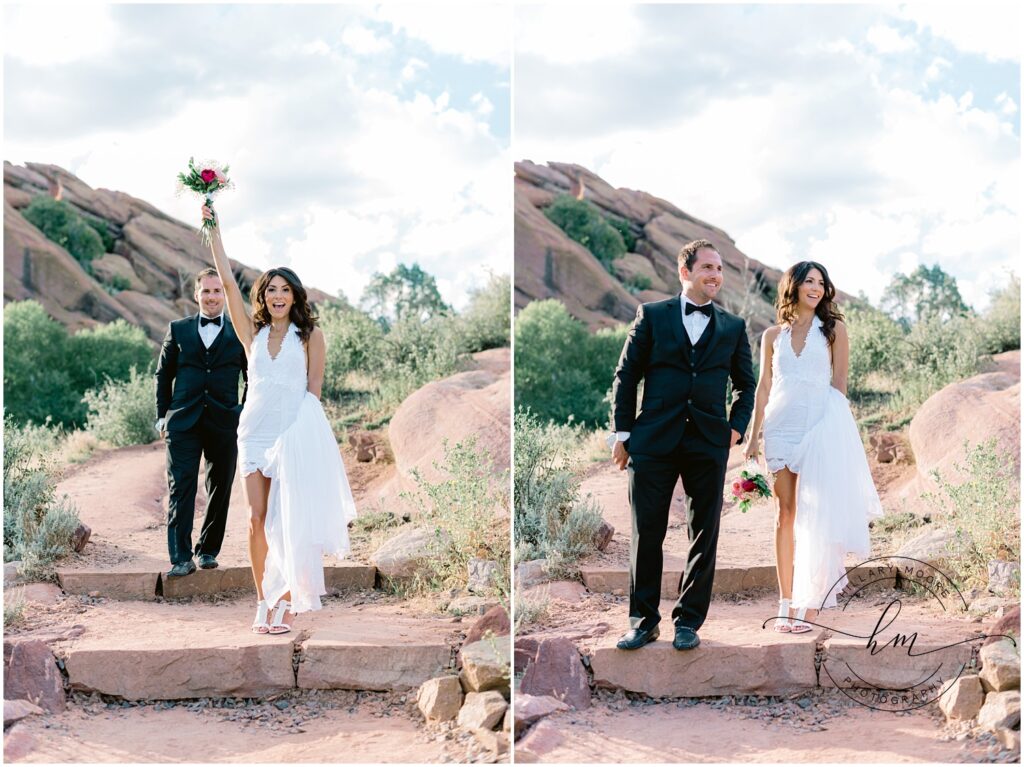 Red Rocks Elopement hillary moore photography