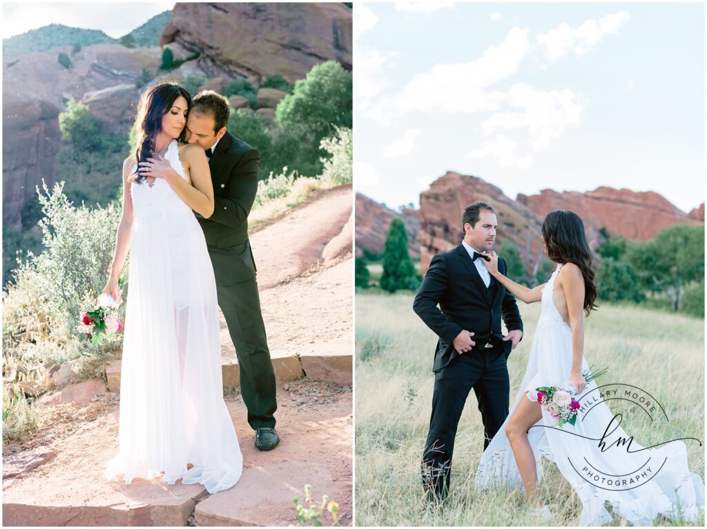 Red Rocks Elopement hillary moore photography