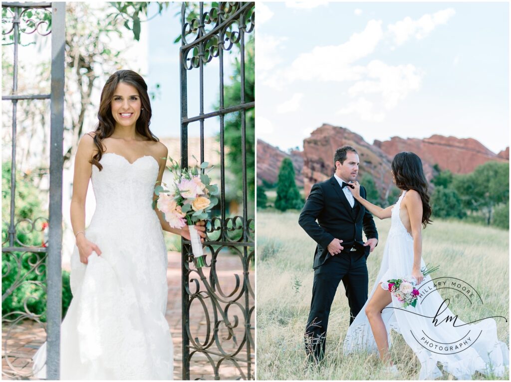 woman wearing a wedding dress