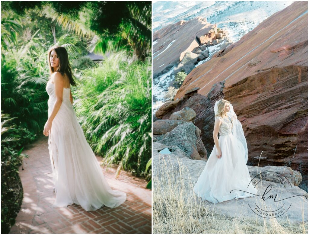 woman wearing a wedding dress