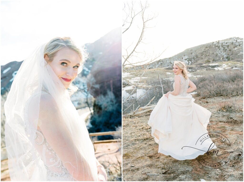 woman wearing a wedding dress