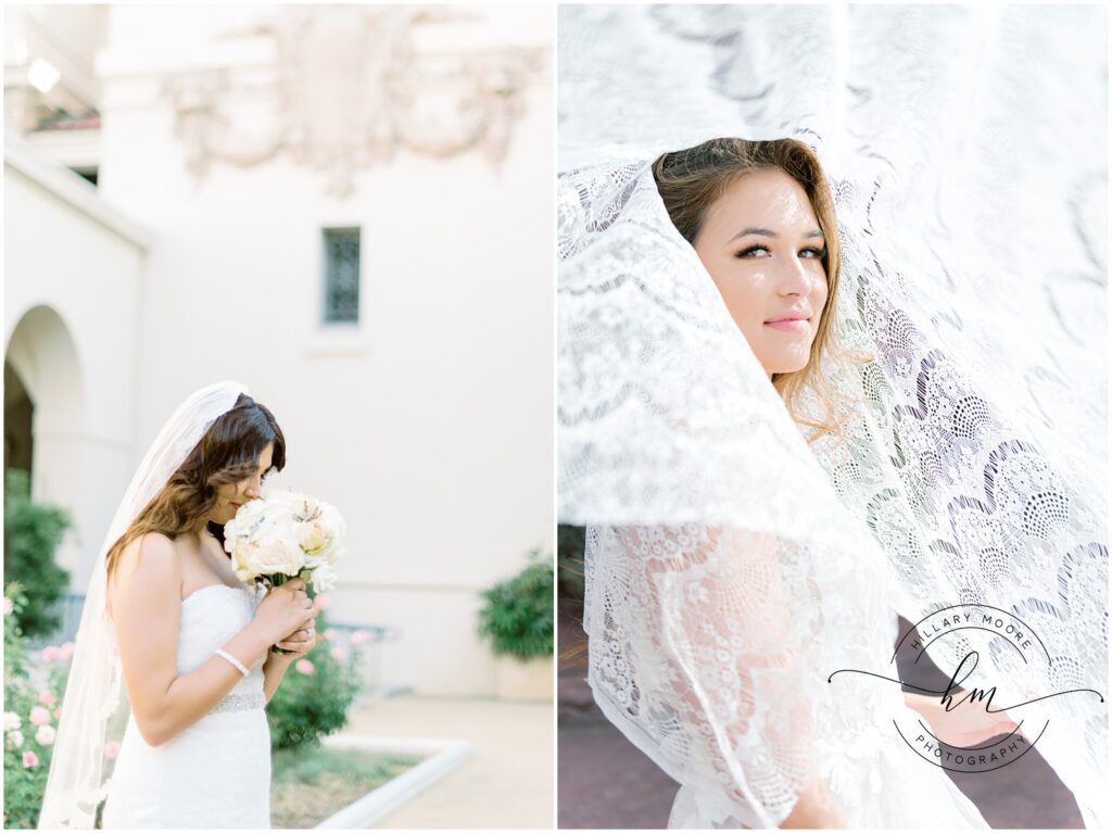 woman wearing a wedding dress