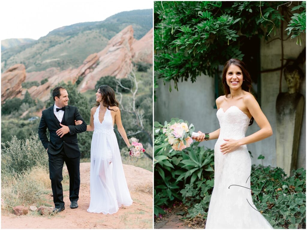 woman wearing a wedding dress